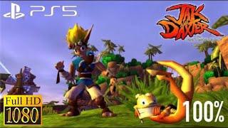 Jak and Daxter: The Precursor Legacy (PS5) PS2 Classic | 1080p 60fps [100%] - Full Gameplay