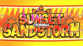 "Sunset Sandstorm" by crohn44 100% (Extreme Demon) | Geometry Dash 2.11 | Donei GD