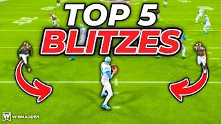 Top 5 Most Overpowered Blitzes in Madden 25!