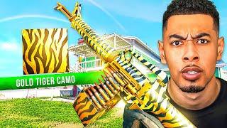 I UNLOCKED the NEW GOLD TIGER CAMO in BO6! (Warzone Mastery Camo)