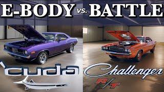 5 Mopar E-Bodies Plymouth Cuda Dodge  Challenger VIEWERS CHOICE