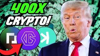 TOP 10 Altcoins To Buy NOW Before Trump PUMPS Crypto (50-400x Growth!)