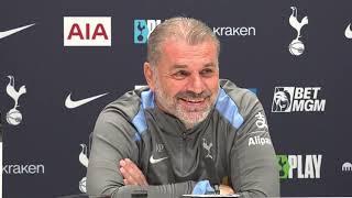 FULL PRESS CONFERENCE (Including Embargoed Section): Ange Postecoglou: Brighton v Tottenham