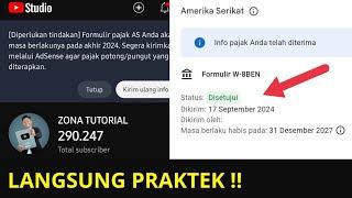 Versi BARU : Cara Kirim Ulang Info Pajak Amerika 2024