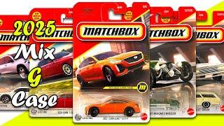 Showcase - Matchbox 2025 Mix G Case, Morgan 3-wheeler, MB EQB, BMW 7 Series, Cadillac Lyriq & More.
