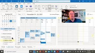 Microlearning: Do You Use/Manage Multiple Calendars in Outlook? A Few Handy View Options