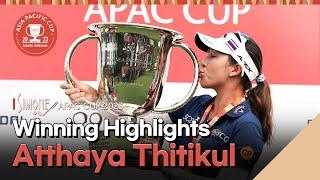 Jeeno Thitikul's Best Shots |  Winning Highlights  | Simone APAC Cup | 2023 #jeenoatthaya #aglf