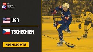 USA vs. Tschechien | Highlights - Viertelfinale, Eishockey-WM 2024 | SDTV Eishockey