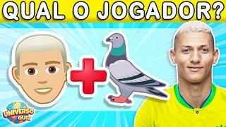 ADIVINHE O JOGADOR PELOS EMOJIS | Adivinhe os Craques de futebol