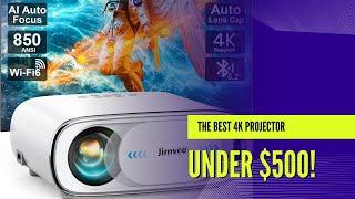 Why the Jimveo E30 is THE BEST 4K Projector Under $500! ️"