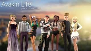 old theme avakin life (nostalgia)