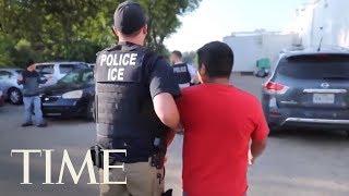 Immigration Agents Arrest 680 Workers In Massive Raids At Mississippi Food Processing Plants | TIME