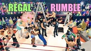 GTS WRESTLING: Royal Rumble! WWE Mattel Elite Figure Animation PPV Championship Match