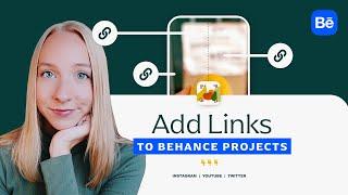 Add Clickable Links Inside your Behance Projects | Case Study Tip!