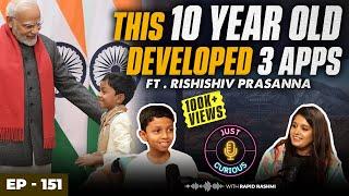 Kid Genius with 180 IQ, Author of 5 Books, Developer of 3 Apps, Rashtriya Bal Puraskar Awardee