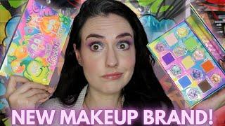 A NEW MAKEUP BRAND?! | By Us Cosmetics Garden Busters Palette