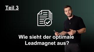 Funnel Teil 3 - Leadmagneten