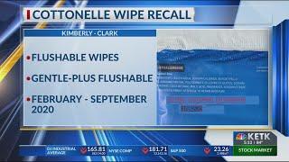 Cottonelle recalls flushable wipes due to possible bacterial contamination