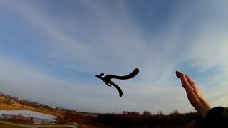 Throwing 'Roo' Boomerang by Victor Poulin on Hilltop