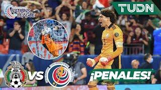 Tanda de penales ¡A LA FINAL! | México (5)-(4) Costa Rica | Nations League Semifinal | TUDN