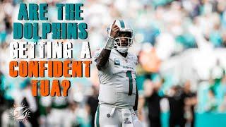 Are The Miami Dolphins Getting A More Confident Tua Tagovailoa?!