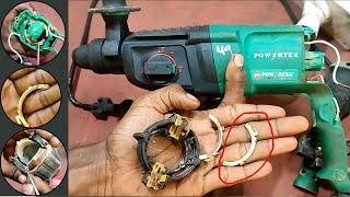 2 26mm hammer drill not starting problem || 26mm hammer drill coil problem solve | 26mm drill repair