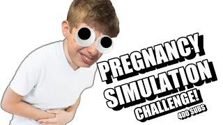 PREGNANCY SIMULATION CHALLENGE! | 400 Subscribers