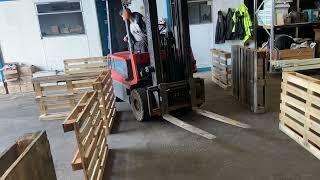 Scotland Forklift Training - Counterbalance FLT chicane