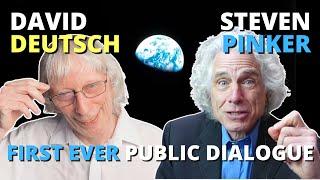 David Deutsch & Steven Pinker (First Ever Public Dialogue) — AGI, P(Doom), & The Enemies of Progress