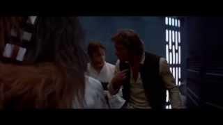 Funny moment with Han Solo and Chewbacca in A New Hope