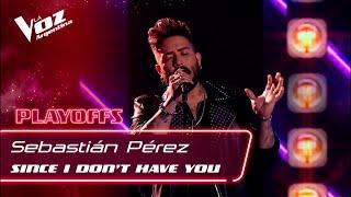 #TeamMontaner: Sebastián Pérez - “Since I don’t have you” - Playoffs - La Voz Argentina 2021