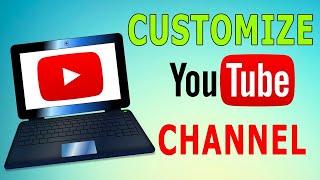 Customize Channel Youtube!