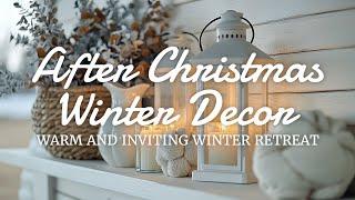 ️ Non-Christmas Farmhouse Winter Decor to Brighten Up Your Home This Winter