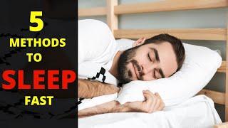 How to sleep early at night | How To Sleep Fast | Sleep Early | 5 exercise and methods for sleep