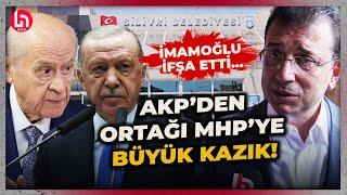 Ekrem İmamoğlu ifşa etti! Erdoğan'dan MHP'li belediyeye yerel seçimde büyük kazık!