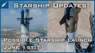 SpaceX Starship Updates! Starship WDR Complete for Possible June 1st Launch! TheSpaceXShow