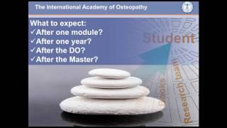 International Academy of Osteopathy - Promotional Video