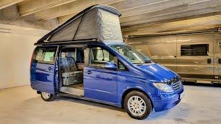 SMALLEST 4.9M Campervan Multivan with Pop-Up Roof Bed - Mercedez Benz Westfalia Marco Polo