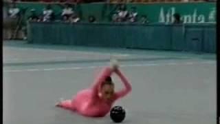 Amina Zaripova (RUS) Ball 1996 Qualif (OOGG, Atlanta)
