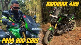 #dominar400 2023 Pros & Cons | Motovlogger Pops