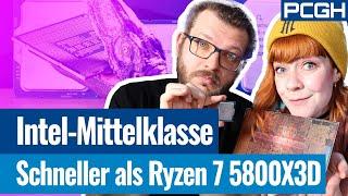 Schneller als 5800X3D: Core i5-14400, 14500 und 14600 im Test!