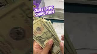 Cash Envelope Stuffing | Sinking Funds #savemoney #budget #sinkingfunds