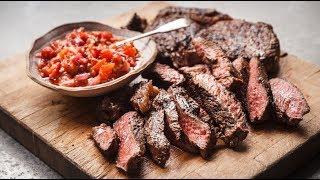 Genevieve Taylor's Ribeye Steaks Grilled on a Napoleon BBQ