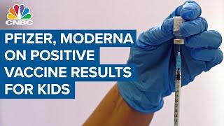 Pfizer, Moderna report positive topline results for vaccine in ages 5-11