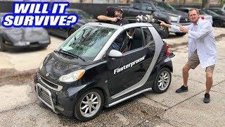 We TWIN Electric Turbo The Smart Car. It's A Freaking RIPPER Now!