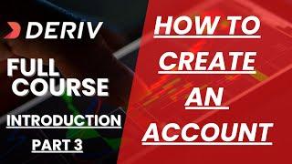 How To Create a Deriv Account From Scratch (CLICK THE LINK BELOW AND REGISTER TO GET 5 FREE BOTS)