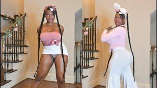  RAPUNZEL BUNNIE TRY ON HAUL [4K]  LILY DIOR