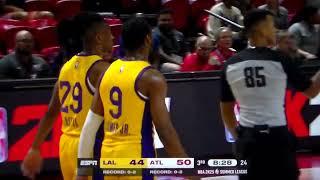 Technical foul on Lakers' Bronny James vs. Hawks in NBA summer league
