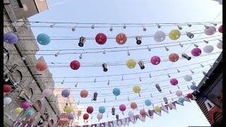 The streets of Aden, Yemen during Ramadan (Eid al-fitr)