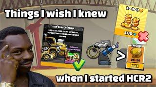 10 Things I Wish I Knew When I Started Hill Climb Racing 2 